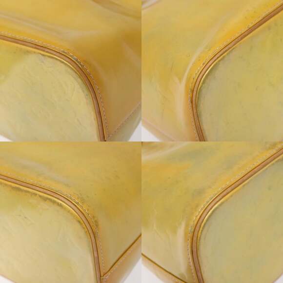 LOUIS VUITTON Monogram Vernis Houston Hand Bag Gris M91053 - Picture 10 of 13